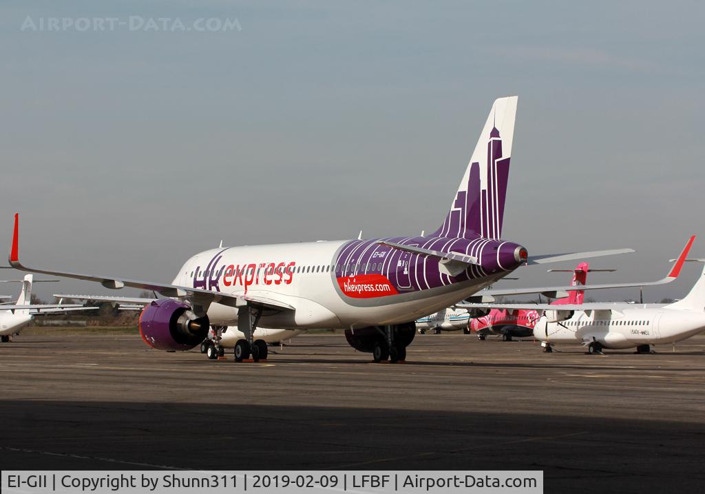 EI-GII, 2018 Airbus A320-271N C/N 8430, Stored in HK Express c/s... Ntu...