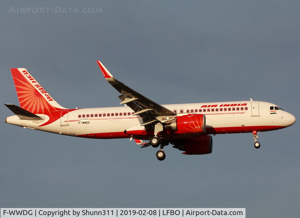 F-WWDG, 2019 Airbus A320-251N C/N 8770, C/n 8770 - To be VT-EXQ