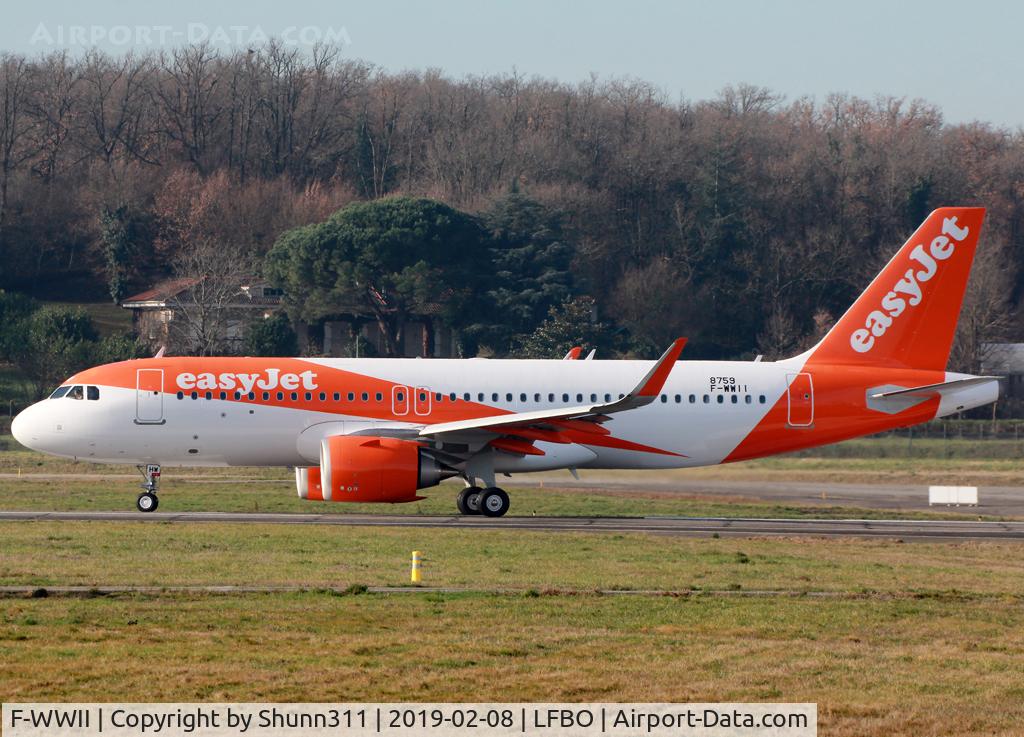 F-WWII, 2019 Airbus A320-251N C/N 8759, C/n 8759 - To be G-UZHW