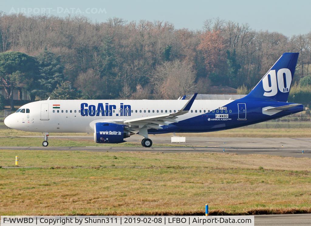 F-WWBD, 2019 Airbus A320-271N C/N 8736, C/n 8736 - To be VT-WJH
