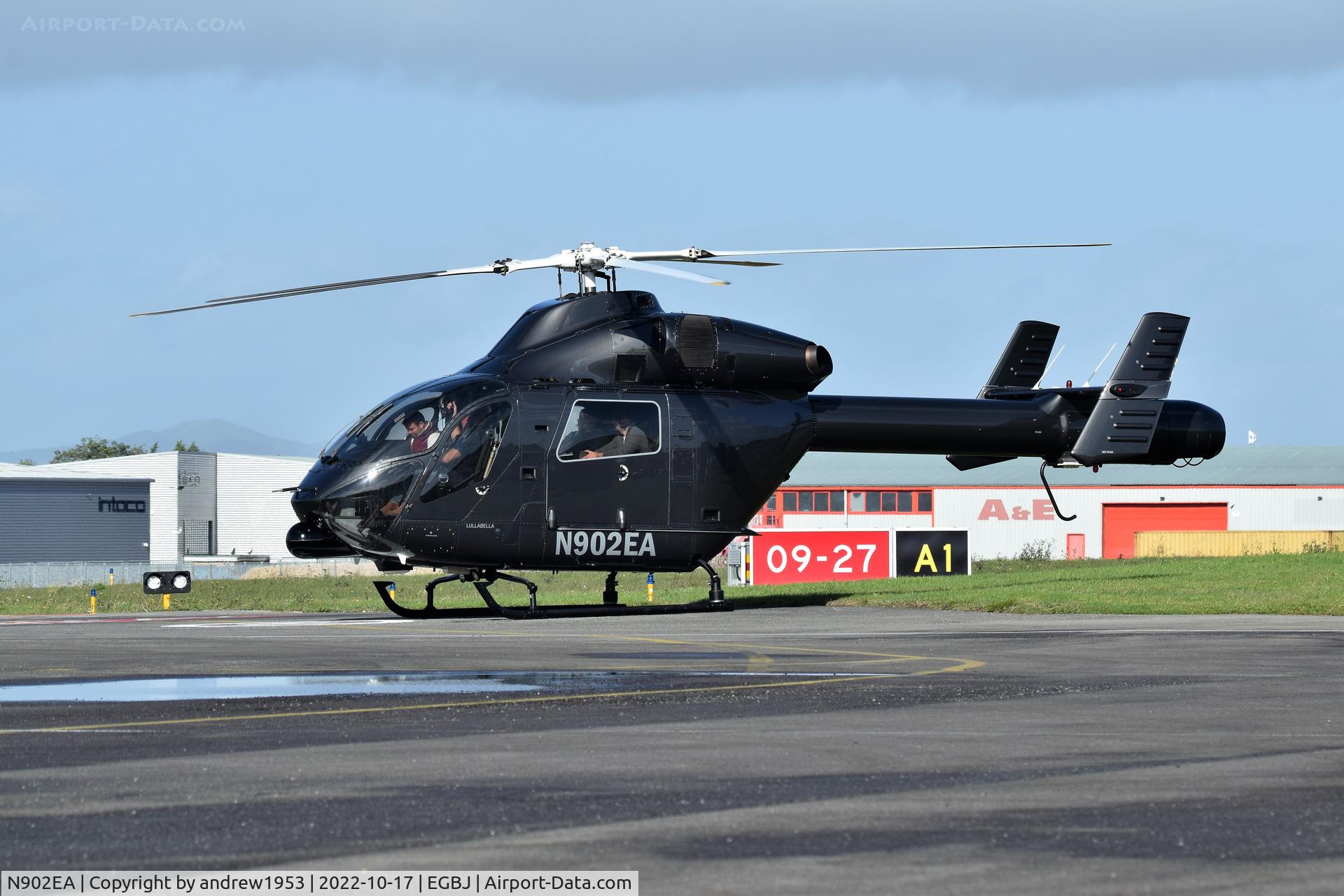 N902EA, 2000 MD Helicopters MD 900 C/N 900-00076, N902EA at Gloucestershire Airport.