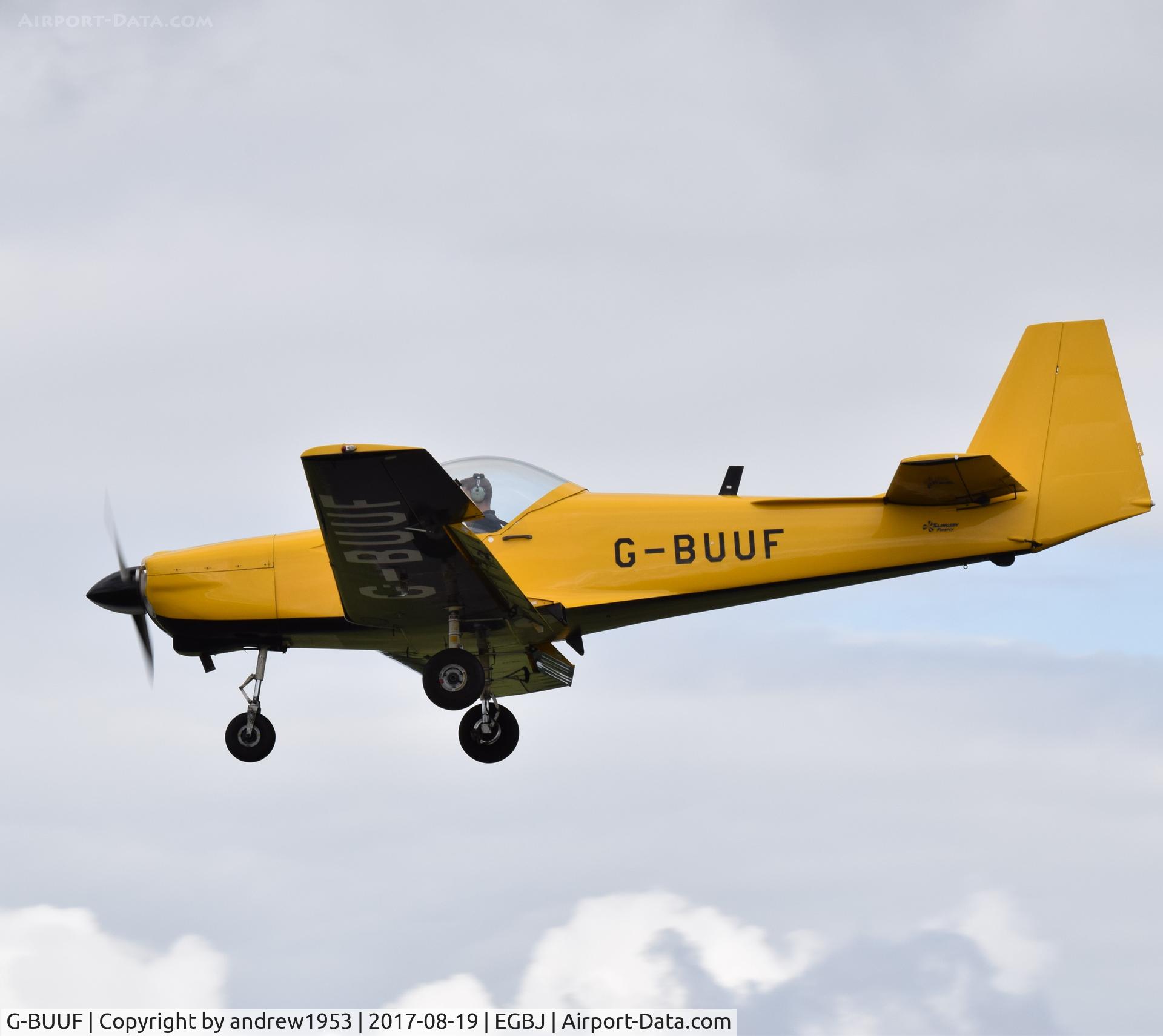 G-BUUF, 1993 Slingsby T-67M Firefly Mk2 C/N 2116, G-BUUF at Gloucestershire Airport.