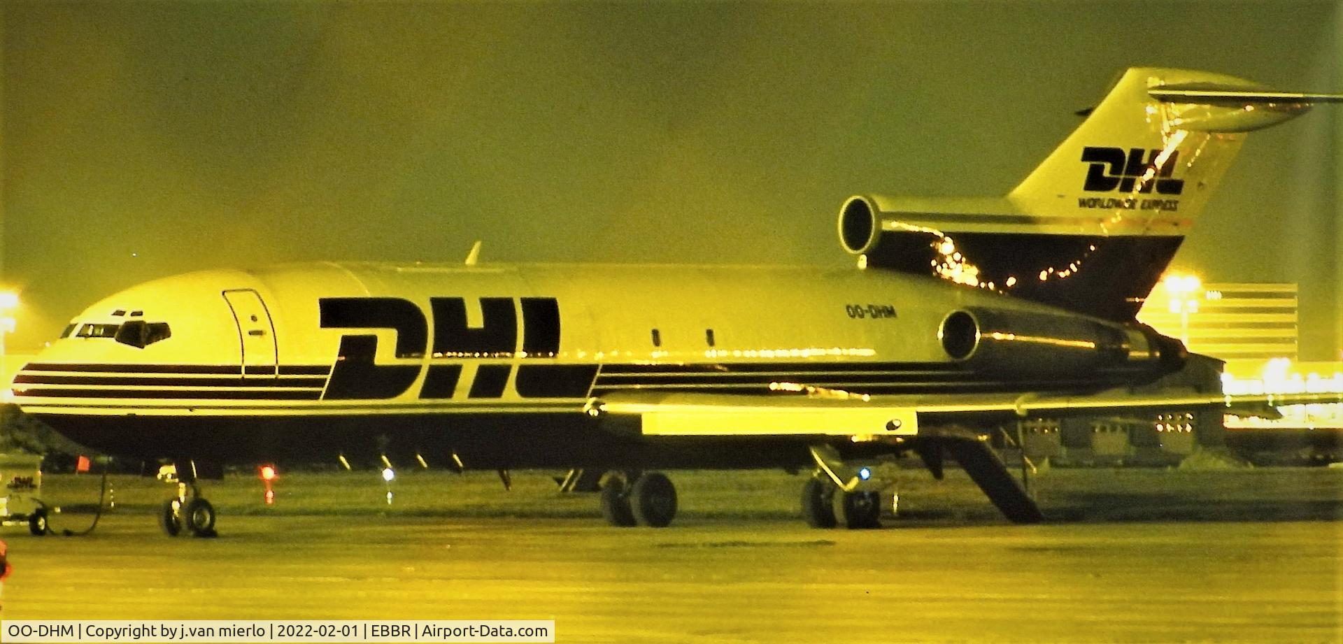 OO-DHM, 1969 Boeing 727-31(F) C/N 20114, Slide scan