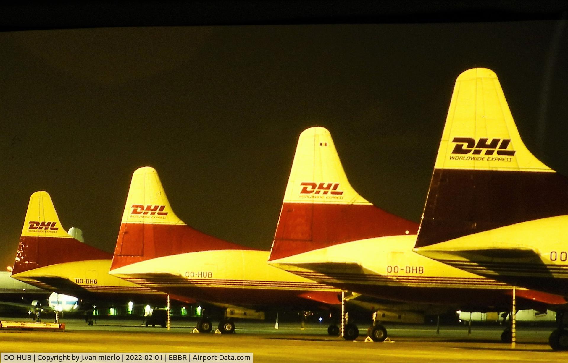 OO-HUB, 1954 Convair 580(F) C/N 130/072, Slide scan