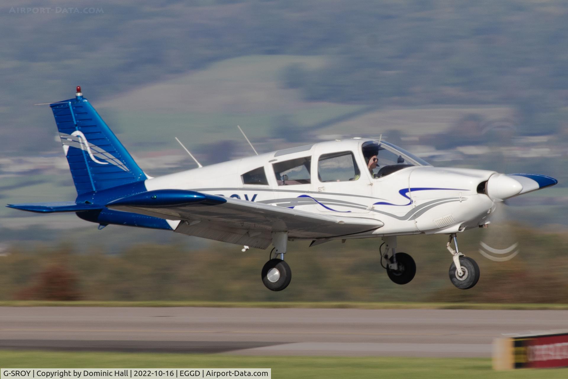 G-SROY, 1970 Piper PA-28-180 Cherokee C/N 28-5803, BRS 17/10/22