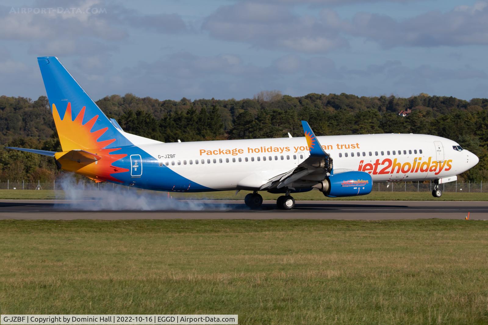 G-JZBF, 2017 Boeing 737-800 C/N 63162, BRS 17/10/22