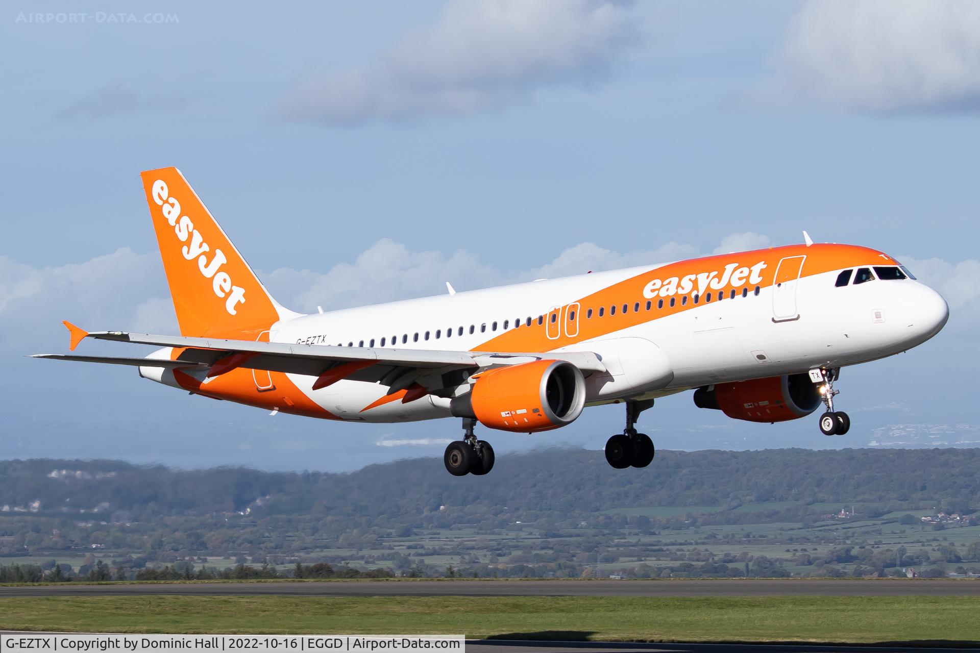 G-EZTX, 2010 Airbus A320-214 C/N 4286, BRS 17/10/22