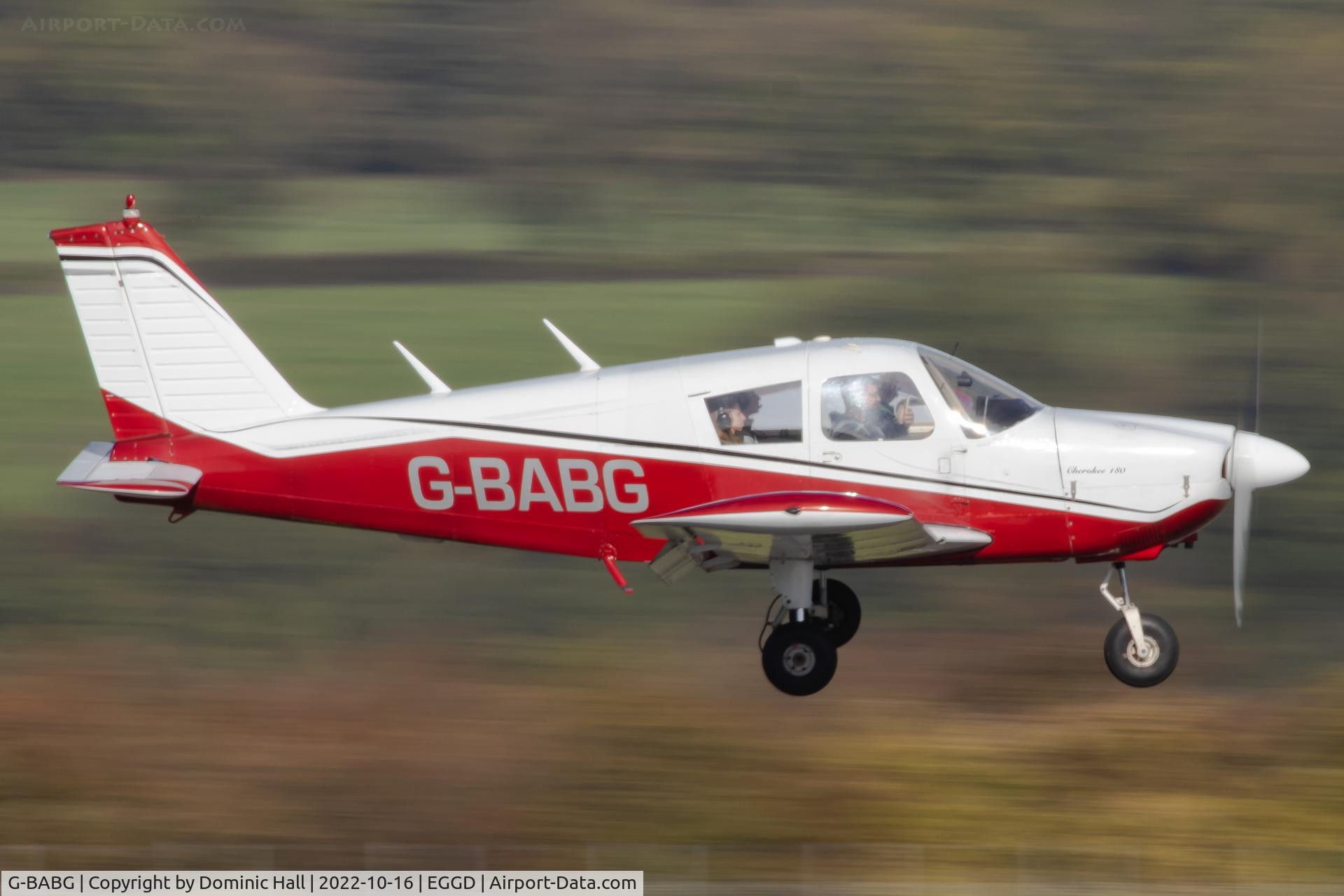 G-BABG, 1964 Piper PA-28-180 Cherokee C/N 28-2031, BRS 17/10/22