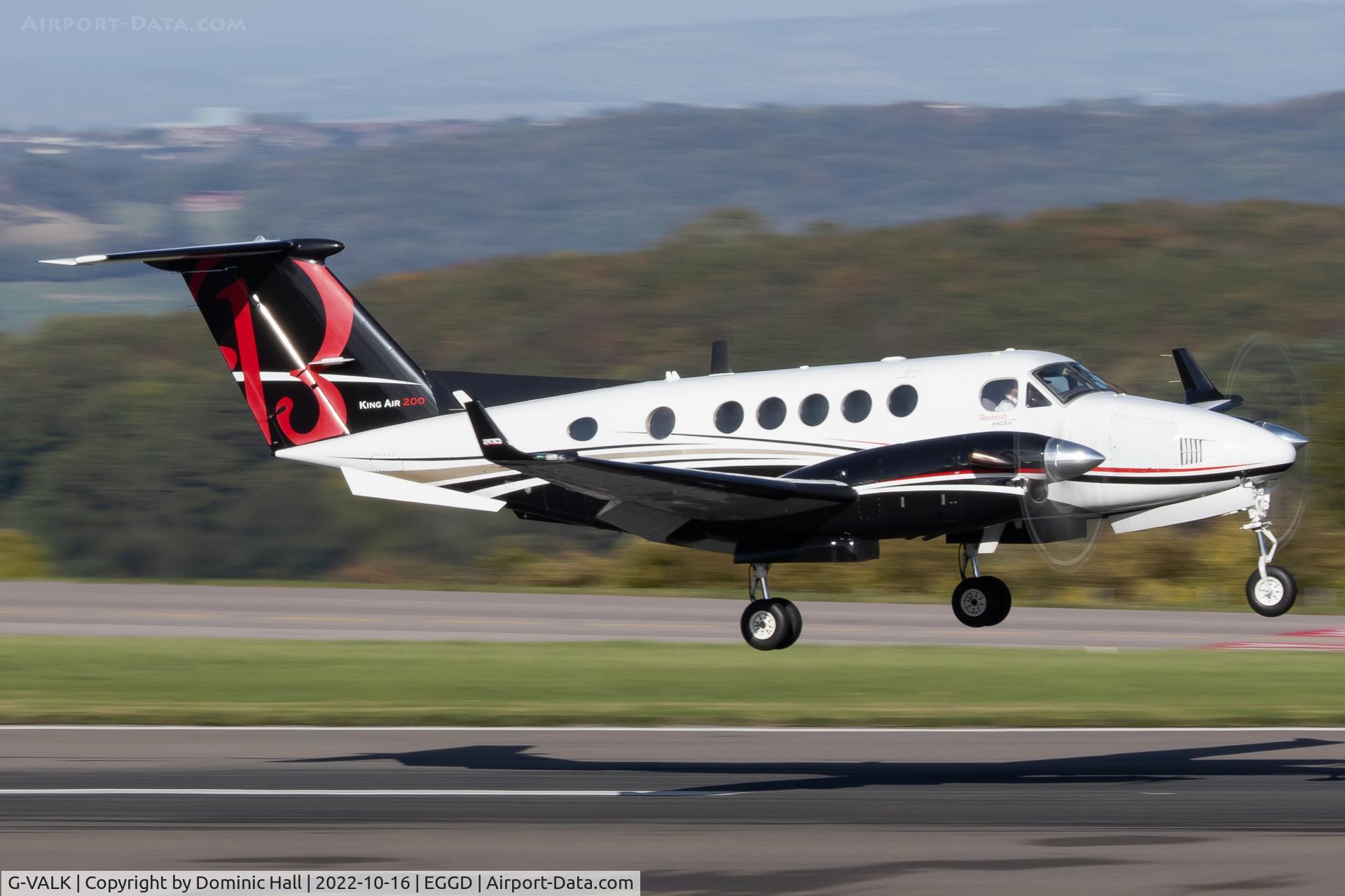 G-VALK, 1980 Beech 200 Super King Air C/N BB-684, BRS 16/10/22