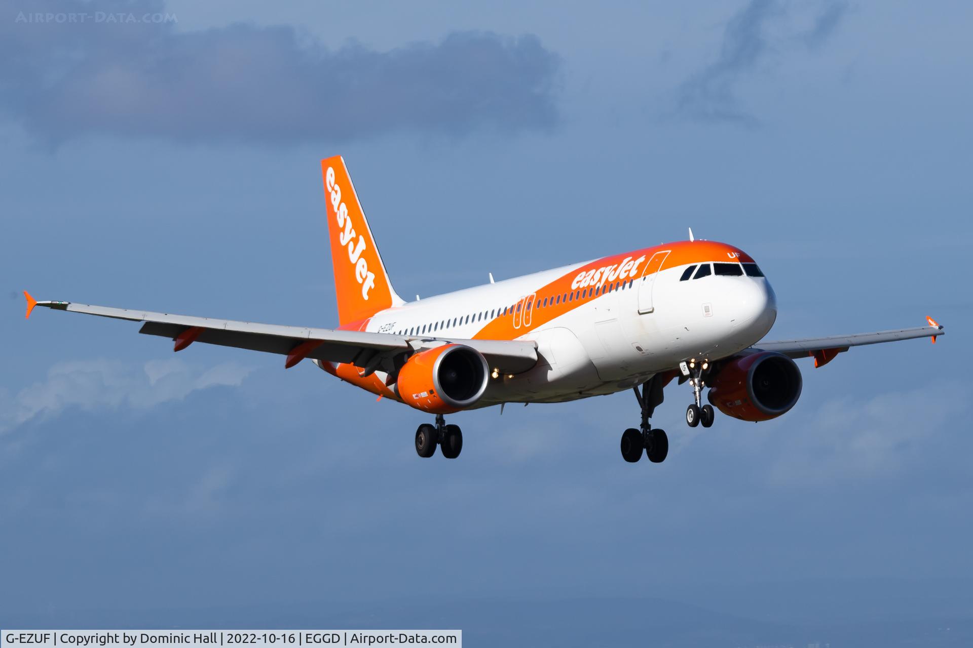 G-EZUF, 2011 Airbus A320-214 C/N 4676, BRS 16/10/22