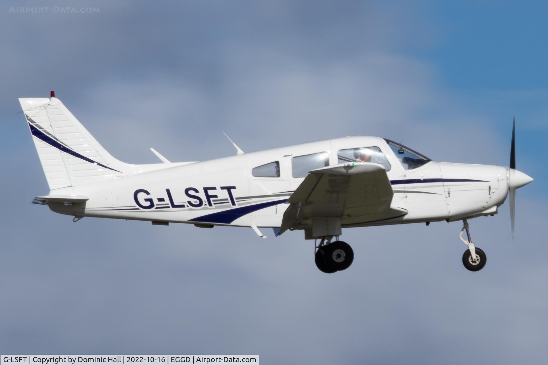 G-LSFT, 1985 Piper PA-28-161 Cherokee Warrior II C/N 28-8516008, BRS 16/10/22