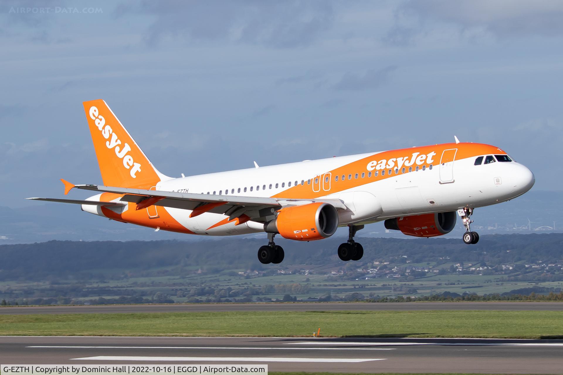 G-EZTH, 2009 Airbus A320-214 C/N 3953, BRS 16/10/22