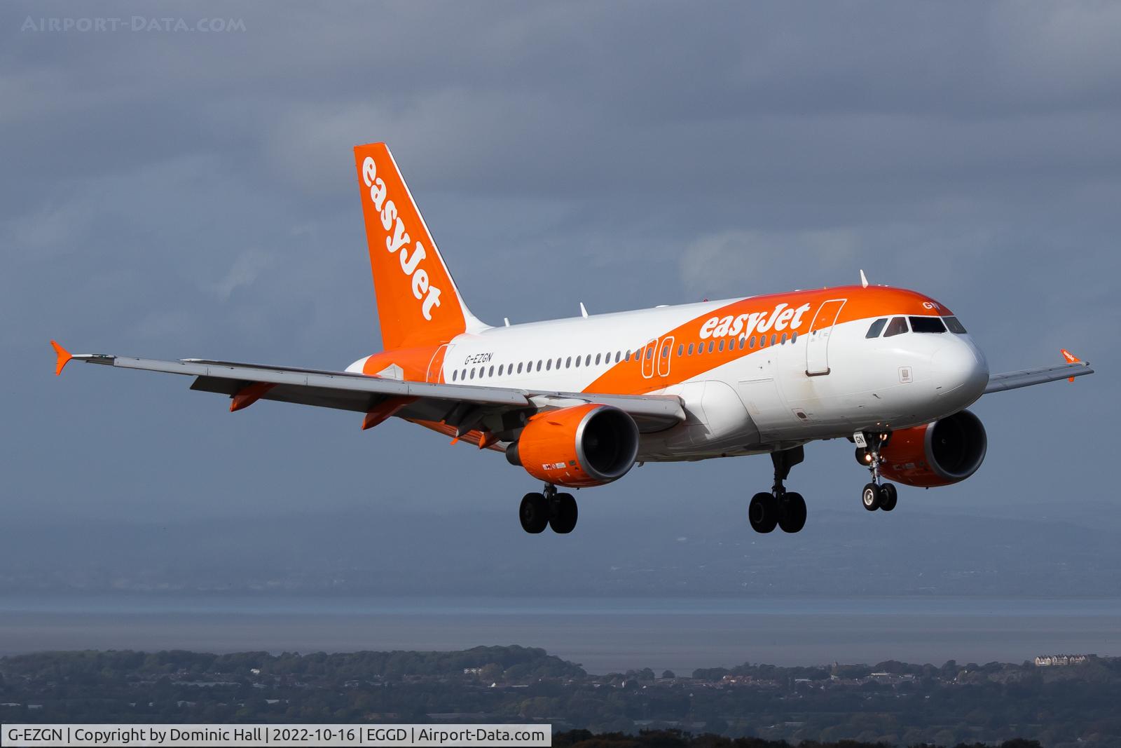 G-EZGN, 2011 Airbus A319-111 C/N 4781, BRS 16/10/22