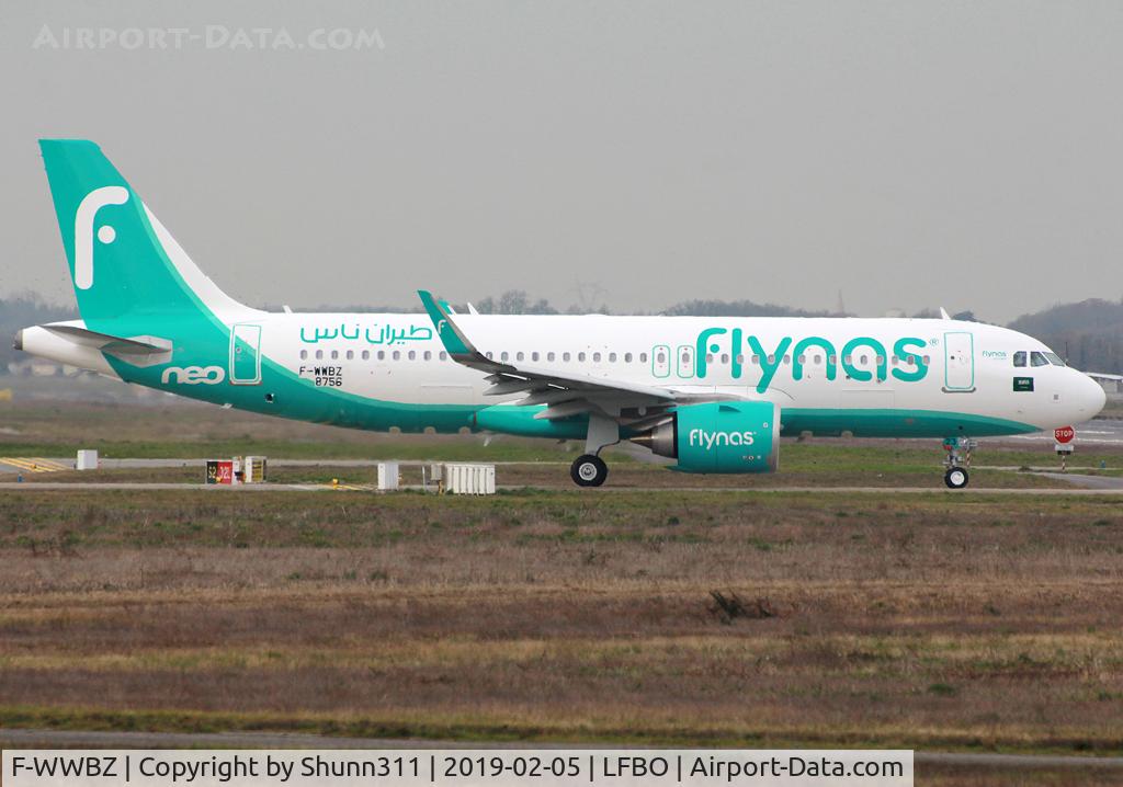 F-WWBZ, 2019 Airbus A320-251N C/N 8756, C/n 8756 - To be HZ-NS23