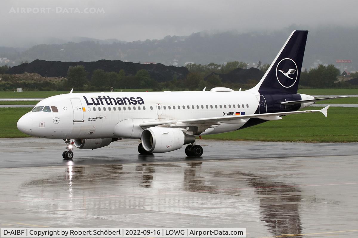 D-AIBF, 2011 Airbus A319-112 C/N 4796, D-AIBF @ LOWG 2022