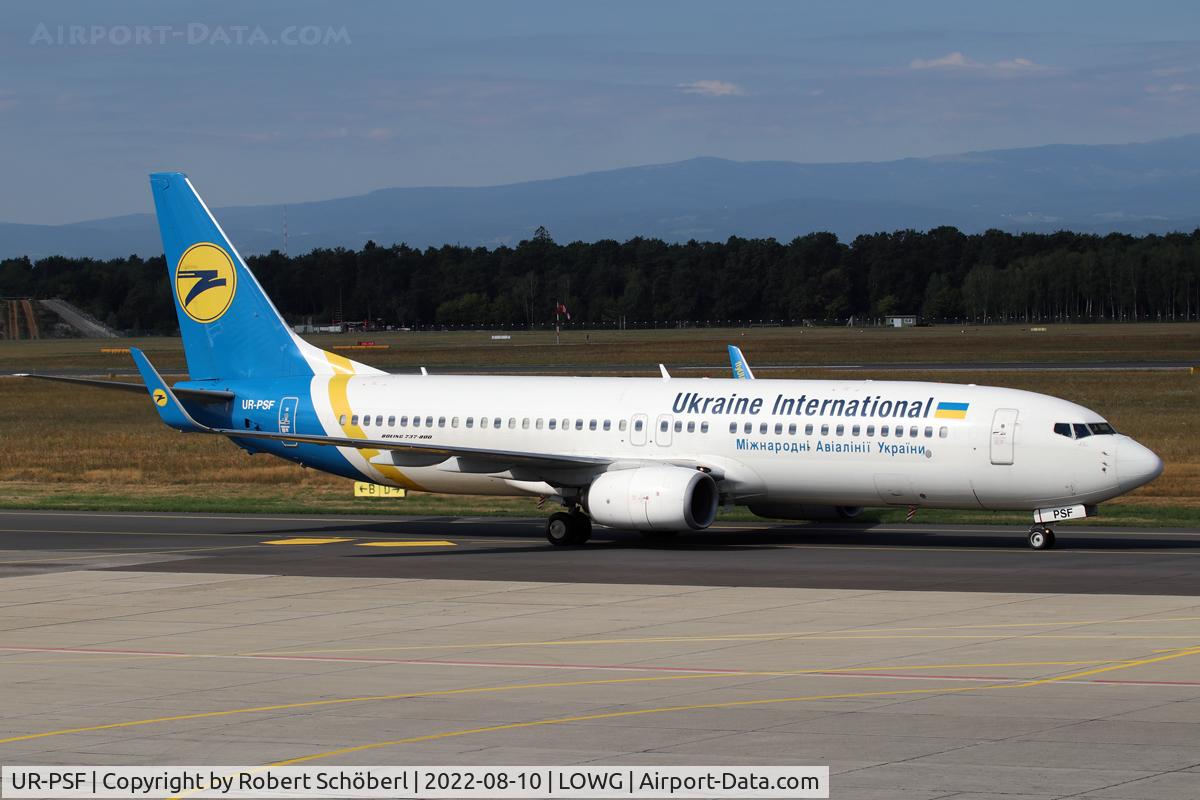 UR-PSF, 2012 Boeing 737-84R C/N 38120, UR-PSF @ LOWG 2022