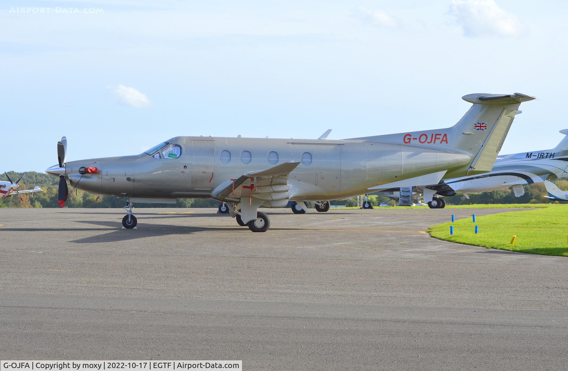 G-OJFA, 2009 Pilatus PC-12/47E C/N 1148, Pilatus PC-12/47E at Fairoaks.