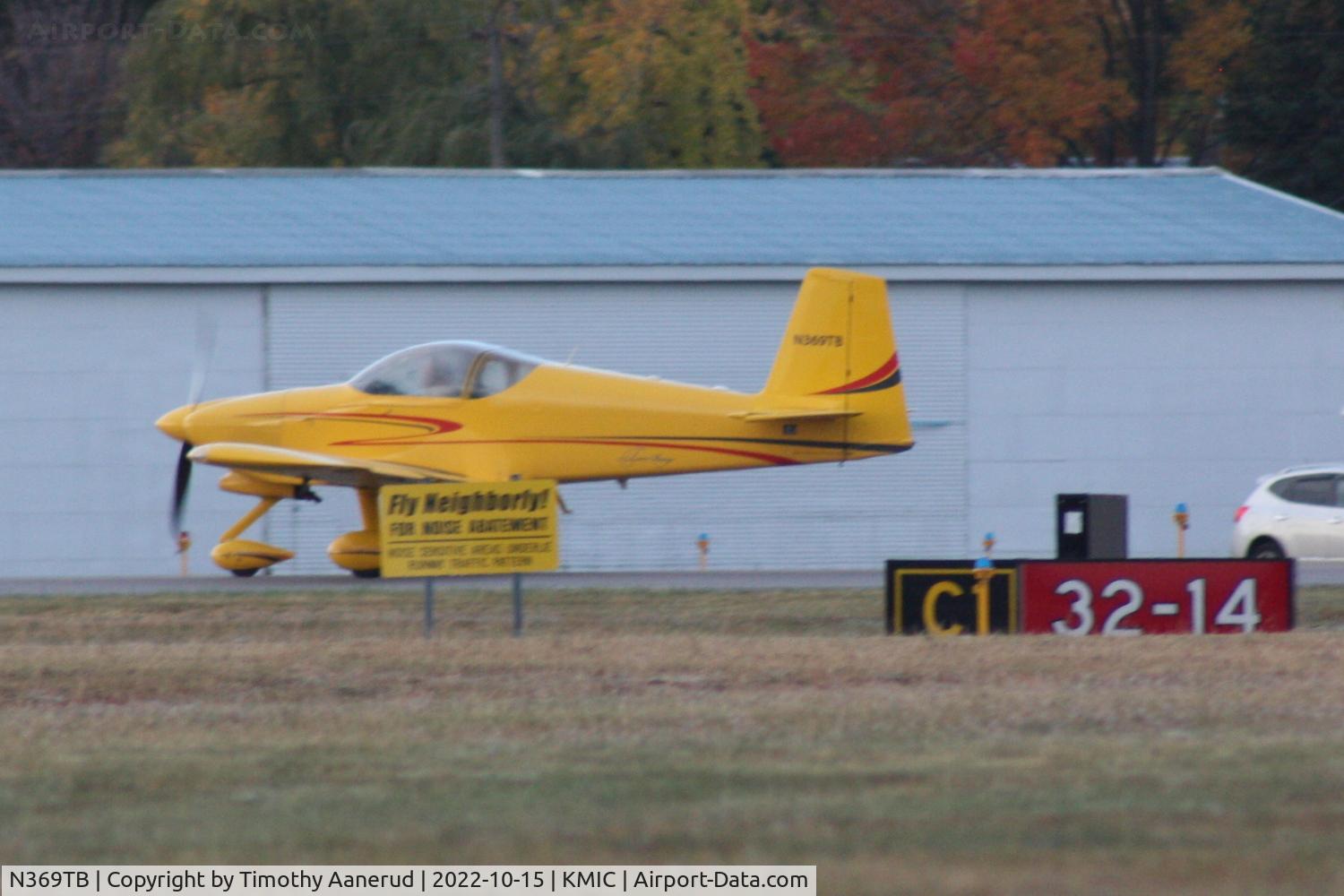 N369TB, 2003 Vans RV-7A C/N 70181, 2003 Vans RV-7A, c/n: 70181
