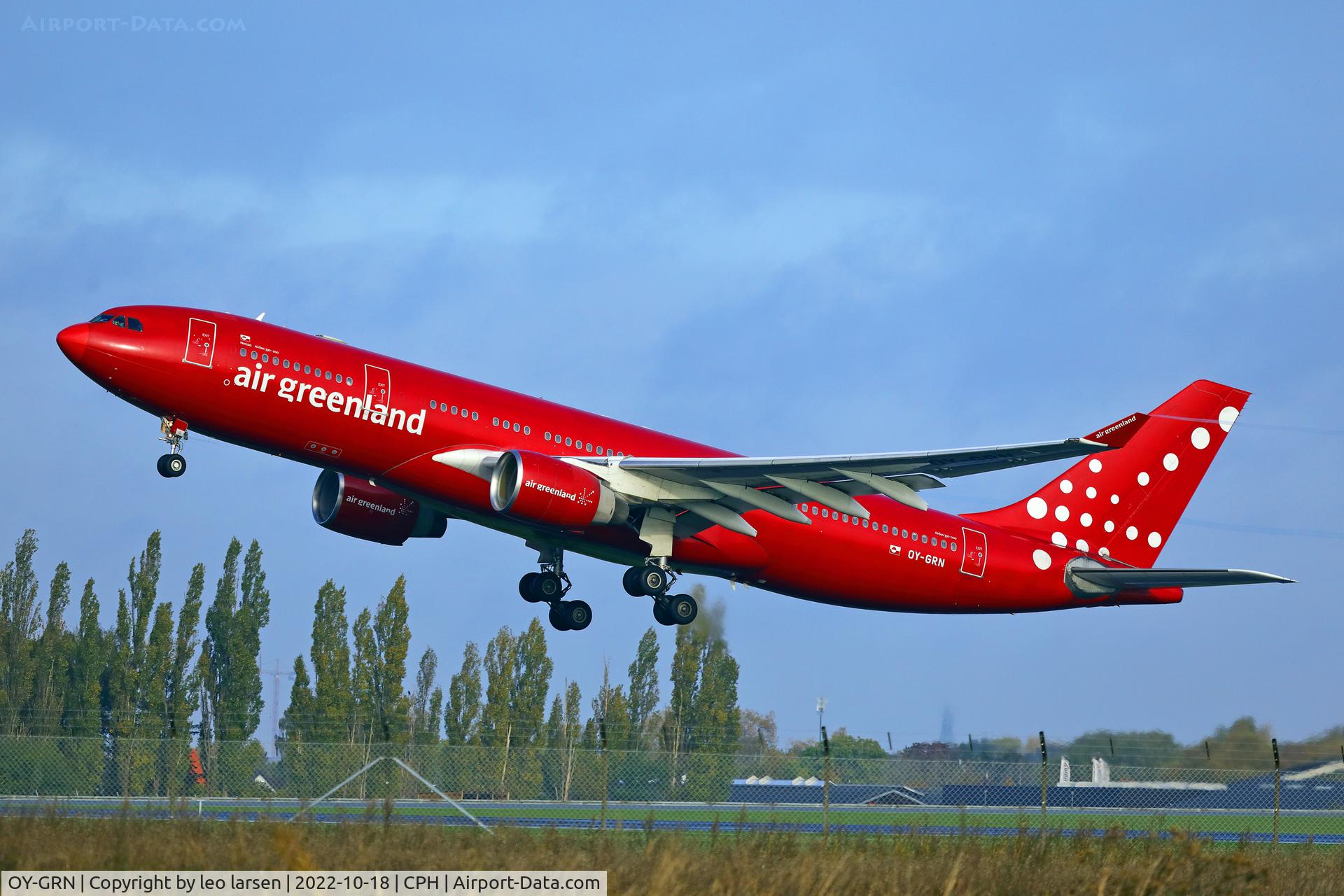 OY-GRN, 1998 Airbus A330-223 C/N 230, Copenhagen 18.10.2022