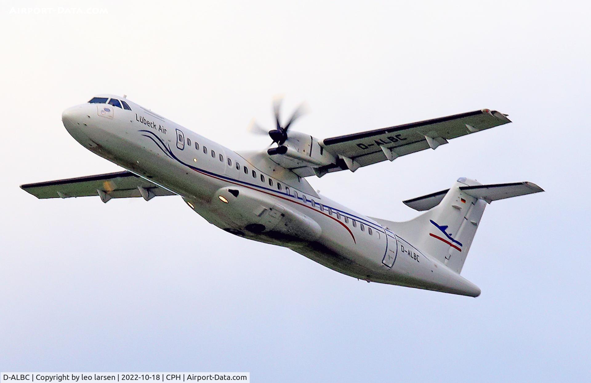 D-ALBC, 2008 ATR 72-212A C/N 822, Copenhagen 18.10.2022