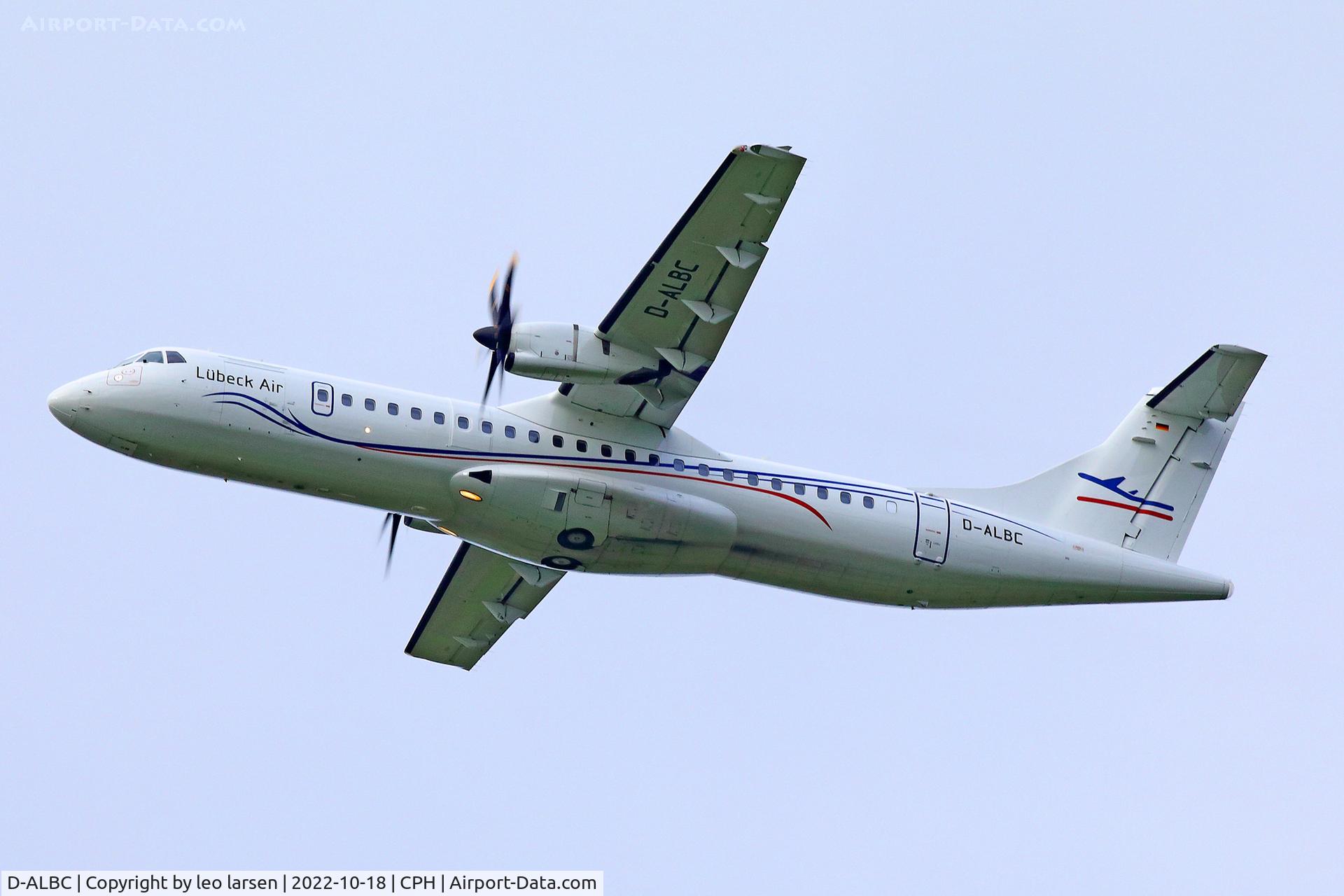 D-ALBC, 2008 ATR 72-212A C/N 822, Copenhagen 18.10.2022