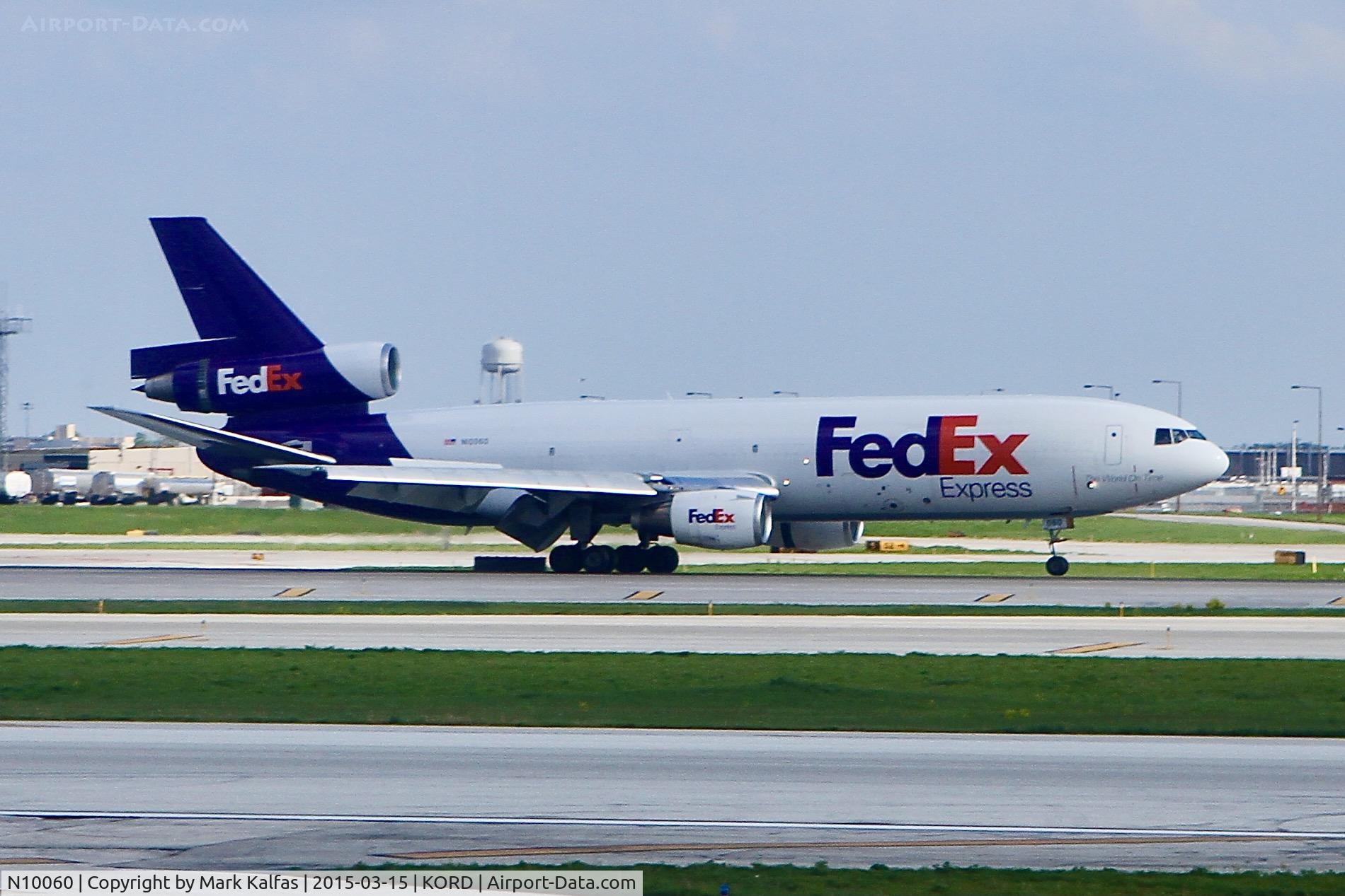 N10060, 1979 McDonnell Douglas DC-10-10 C/N 46970, N10060 at ORD