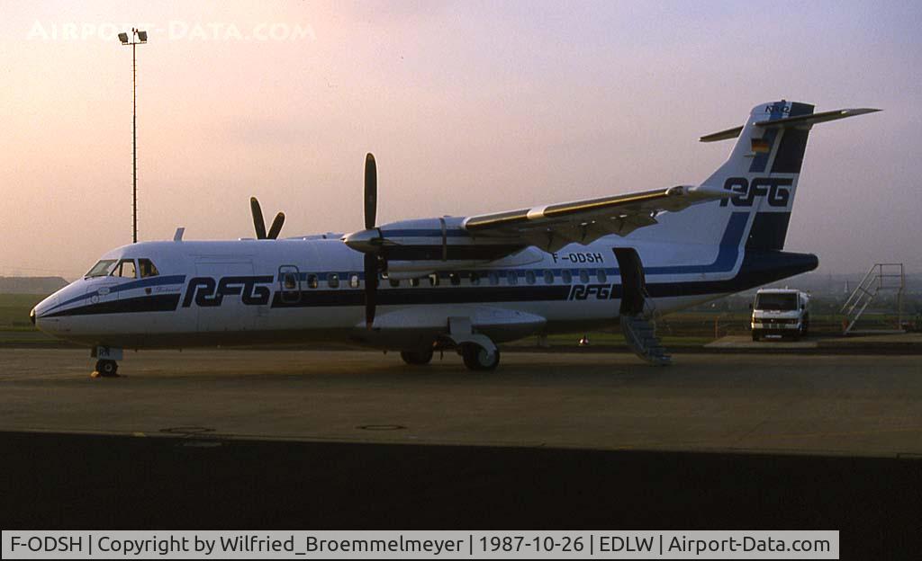 F-ODSH, 1987 ATR 42-300 C/N 053, Waiting for the next flight.