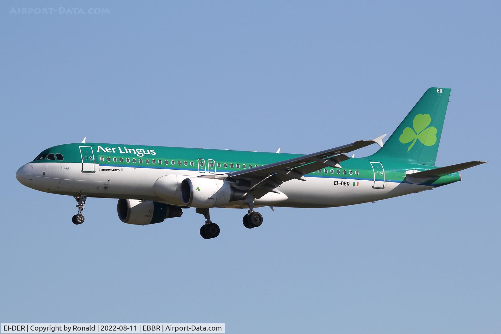 EI-DER, 2005 Airbus A320-214 C/N 2583, at bru
