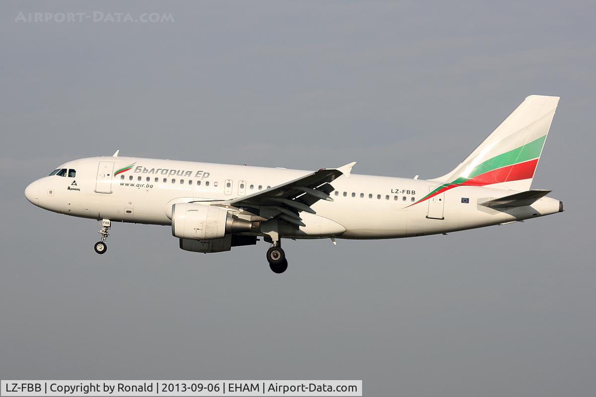 LZ-FBB, 2007 Airbus A319-112 C/N 3309, at spl