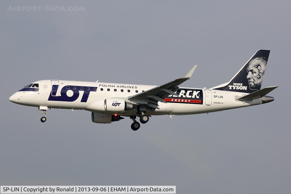 SP-LIN, 2010 Embraer 175LR (ERJ-170-200LR) C/N 17000313, at spl
