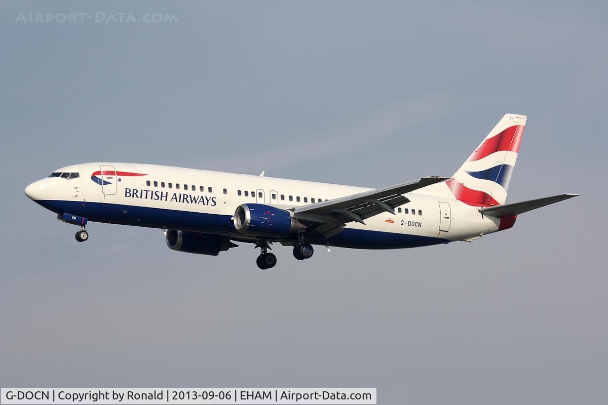 G-DOCN, 1992 Boeing 737-436 C/N 25848, at spl