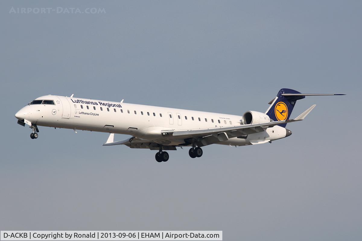 D-ACKB, 2006 Bombardier CRJ-900LR (CL-600-2D24) C/N 15073, at bru