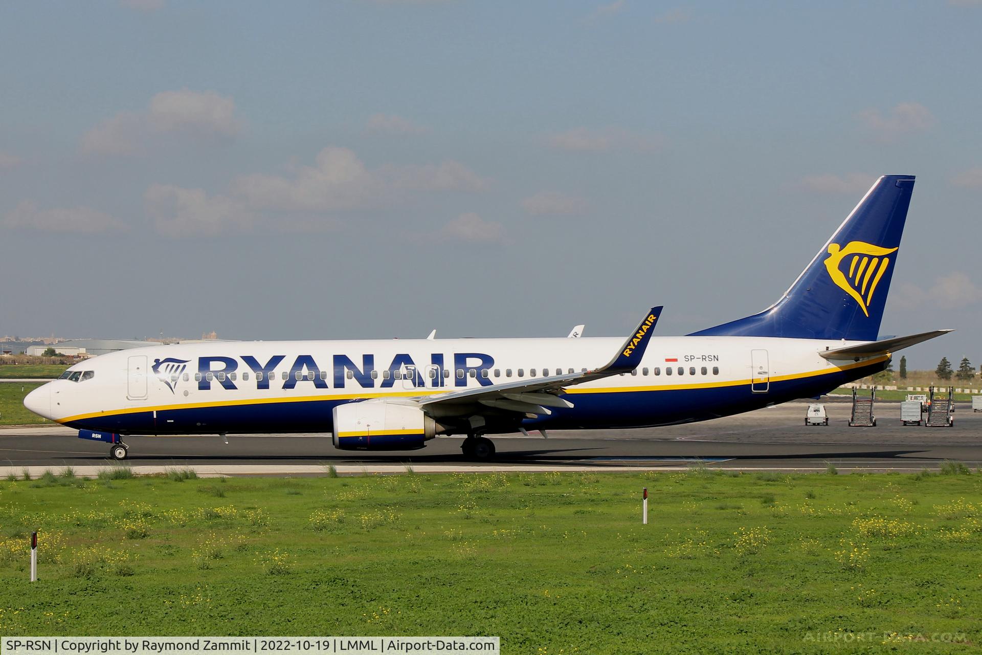 SP-RSN, 2017 Boeing 737-8AS C/N 44798, B737-800 SP-RSN Ryanair Sun