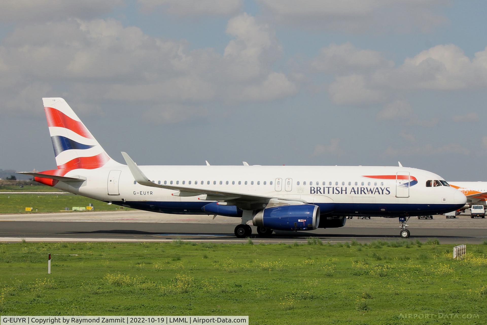 G-EUYR, 2013 Airbus A320-232 C/N 5856, A320 G-EUYR British Airways