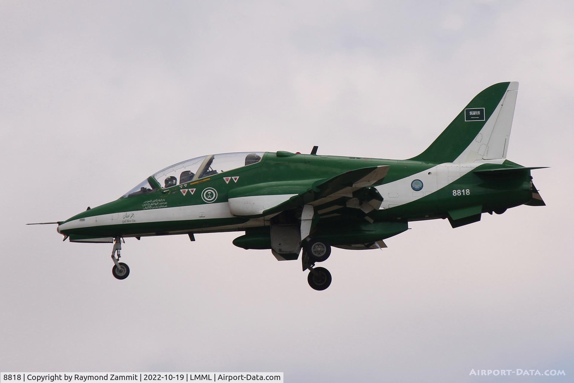 8818, British Aerospace Hawk 65A C/N 6Y003, Bae Hawk 65A 8818 Royal Saudi Air Force