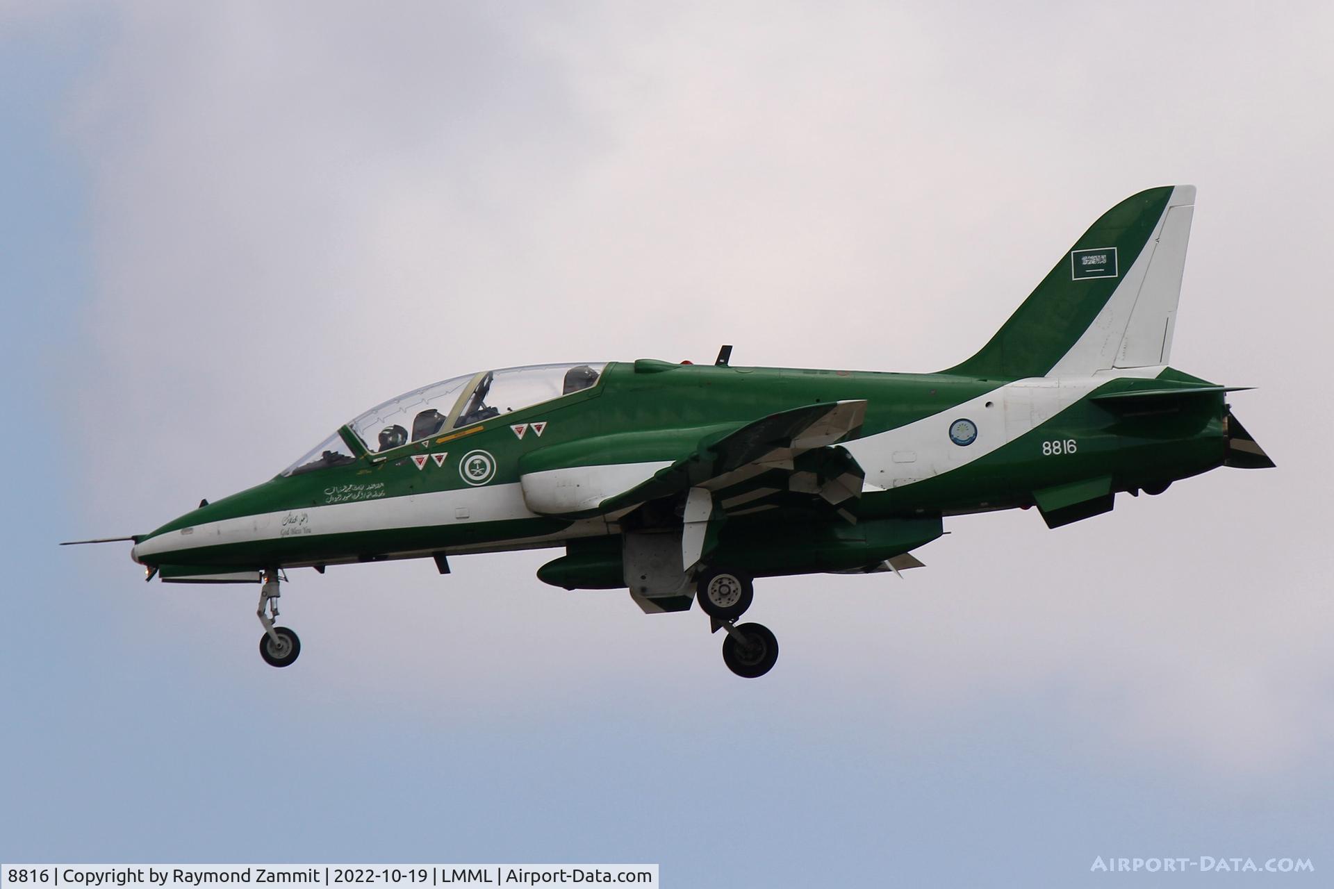 8816, British Aerospace Hawk 65A C/N 6Y001, Bae Hawk 65A 8816 Royal Saudi Air Force
