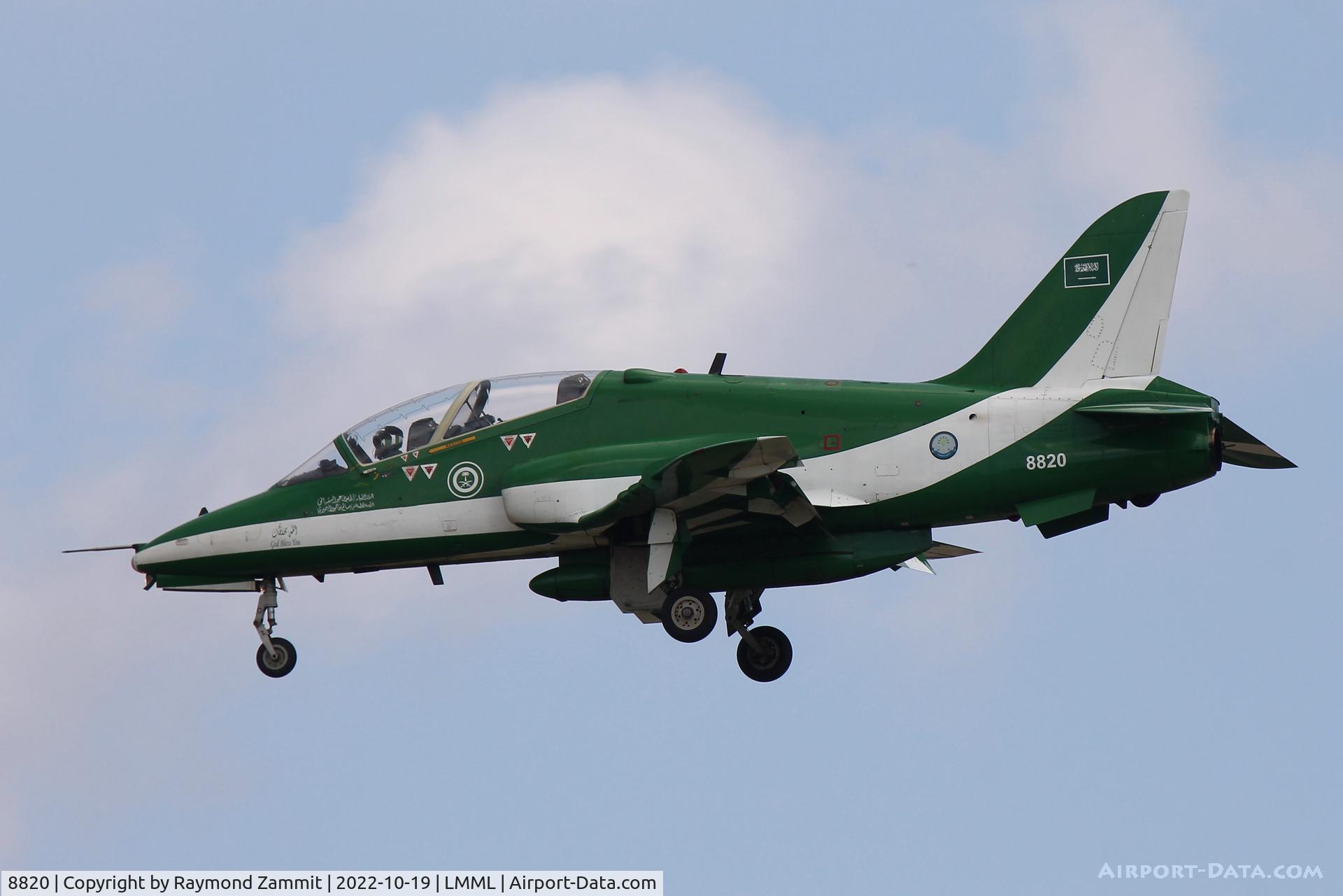 8820, British Aerospace Hawk 65A C/N 6Y006, Bae Hawk 65A 8820 Royal Saudi Air Force