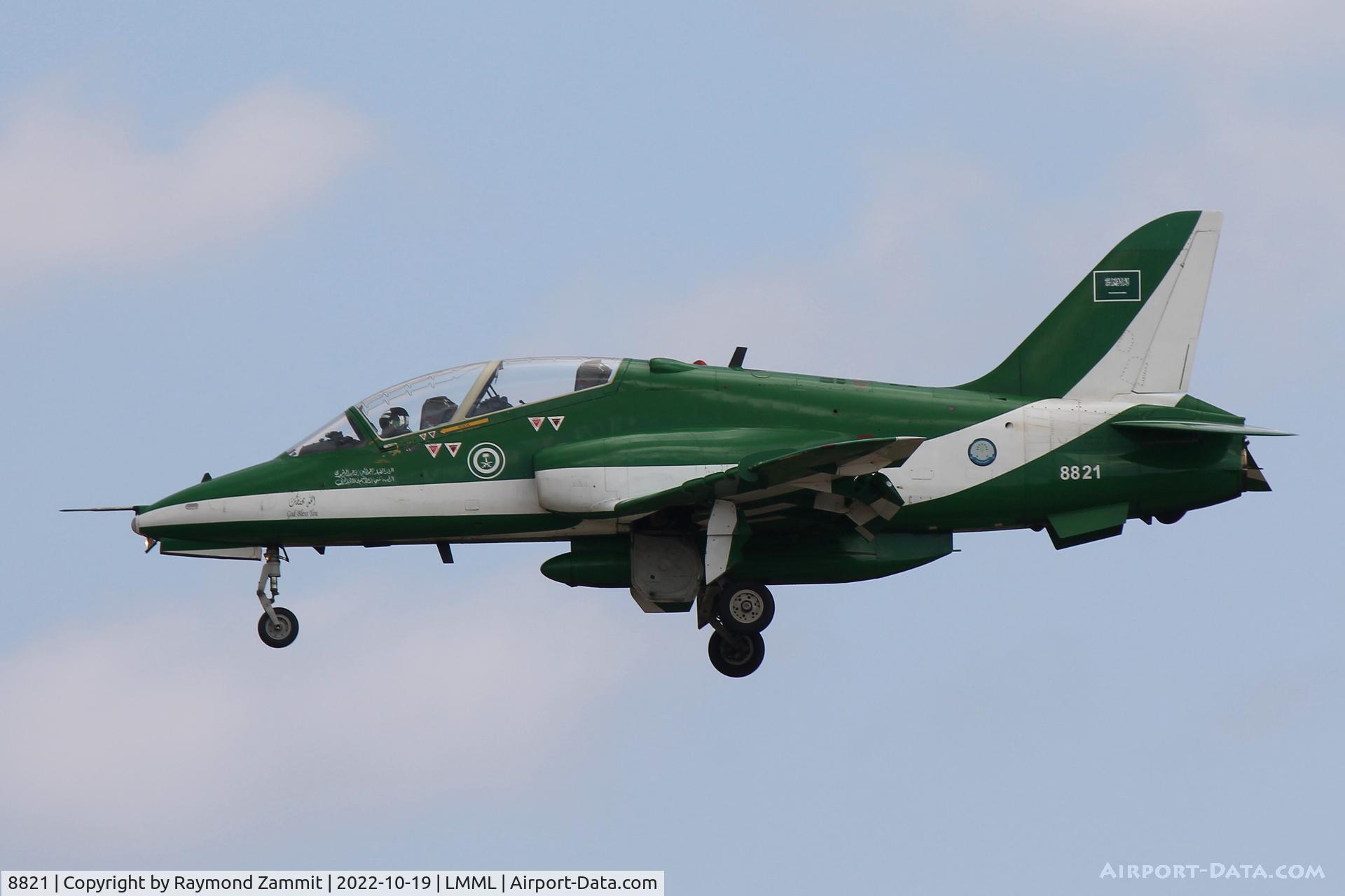 8821, British Aerospace Hawk 65A C/N 6Y012, Bae Hawk T65A 8821 Royal Saudi Air Force