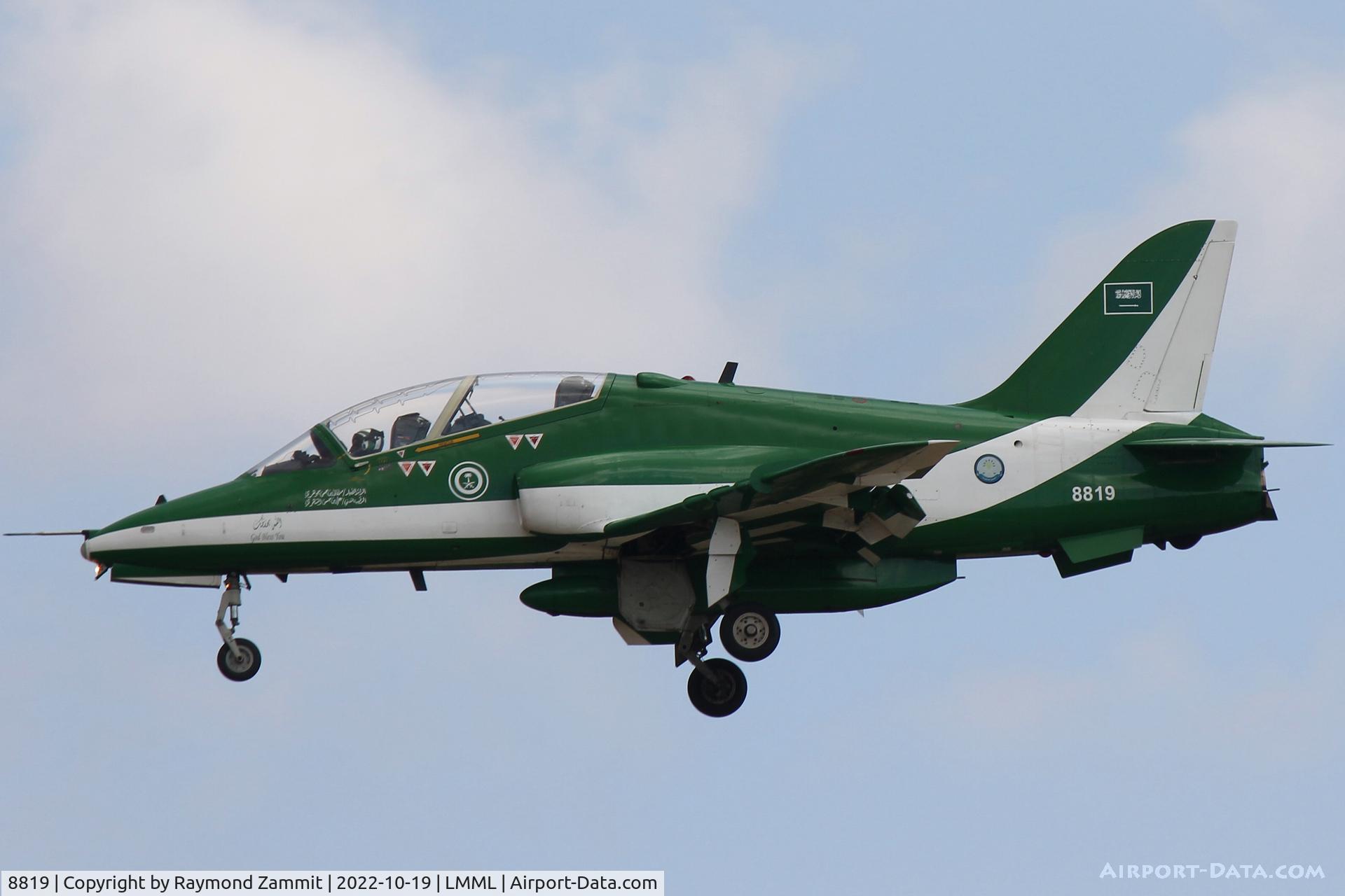 8819, British Aerospace Hawk 65A C/N 6Y013, Bae Hawk T65A 8819 Royal Saudi Air Force