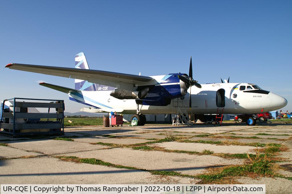 UR-CQE, 1985 Antonov An-26B C/N 14004, Vulkan Air Antonov An-26