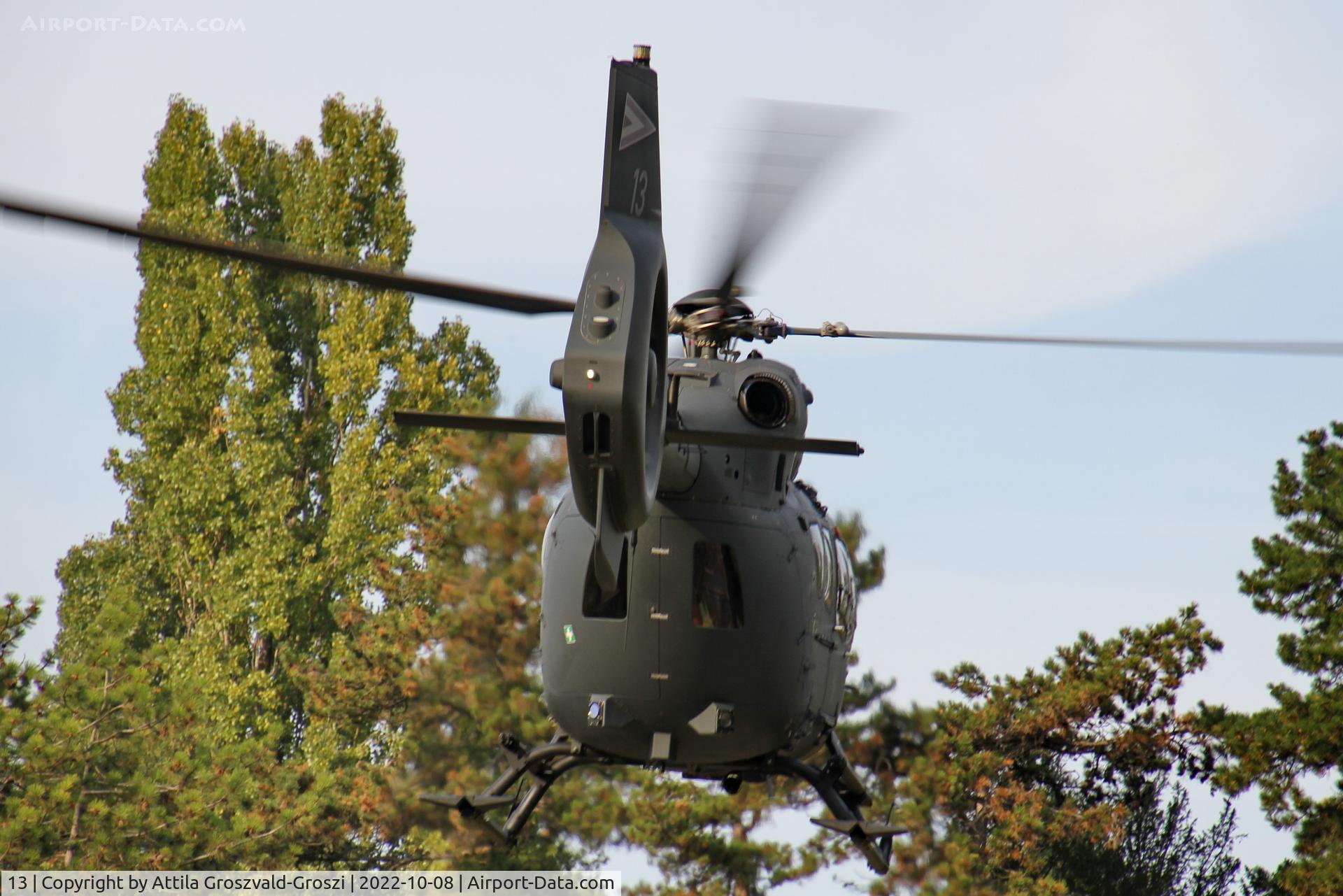 13, 2019 Airbus Helicopters H-145M C/N 20322, Balatonkenese Military resort, Hungary