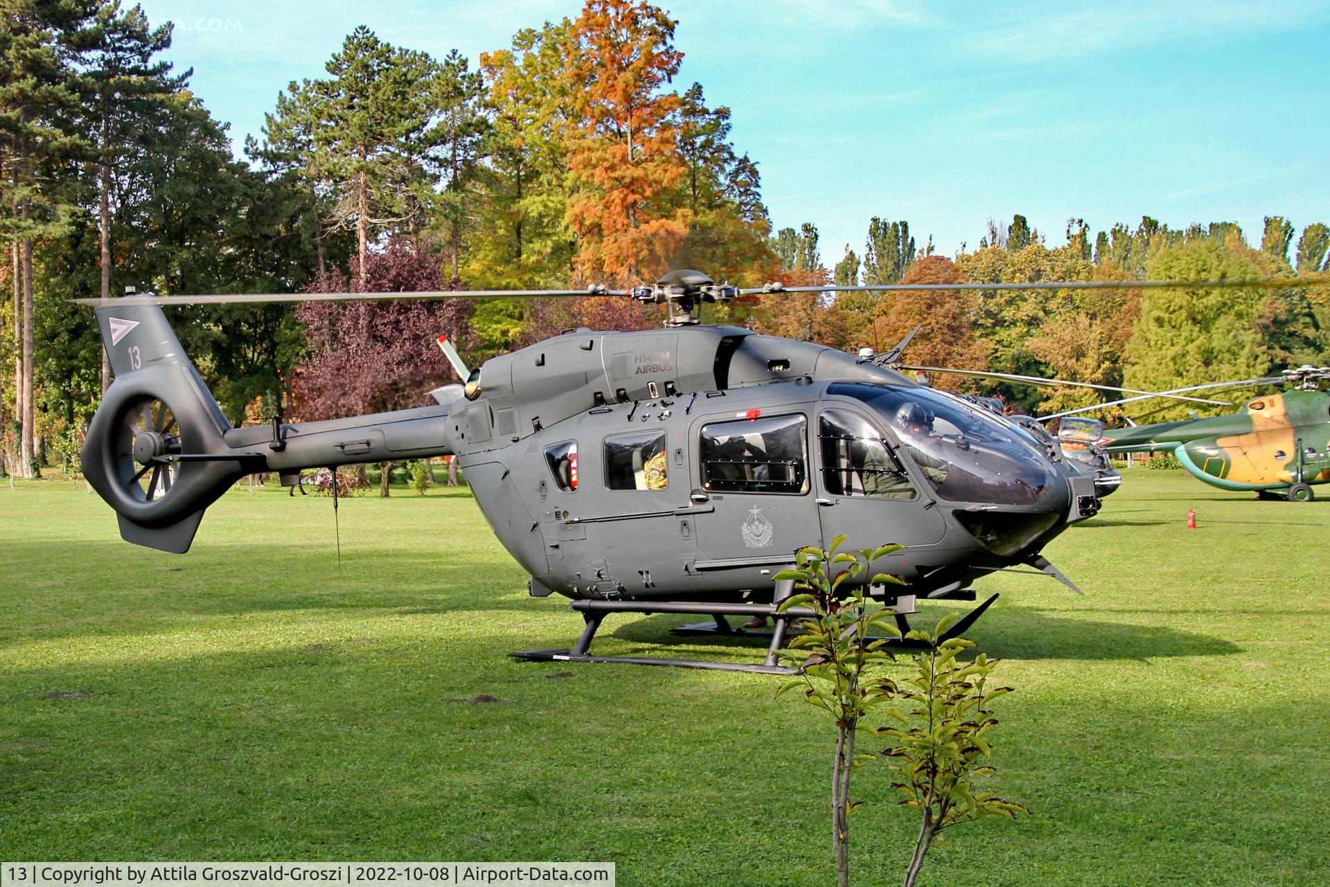 13, 2019 Airbus Helicopters H-145M C/N 20322, Balatonkenese Military resort, Hungary