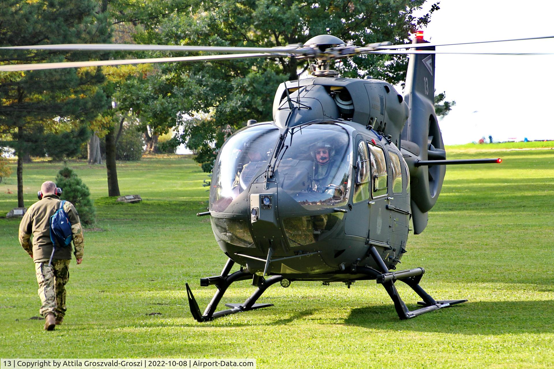 13, 2019 Airbus Helicopters H-145M C/N 20322, Balatonkenese Military resort, Hungary