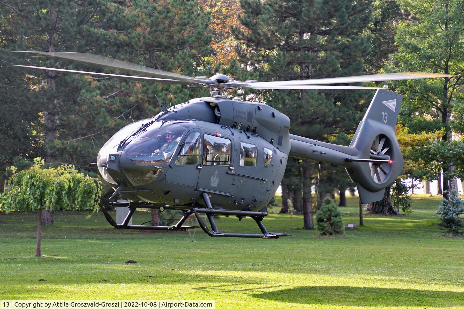 13, 2019 Airbus Helicopters H-145M C/N 20322, Balatonkenese Military resort, Hungary