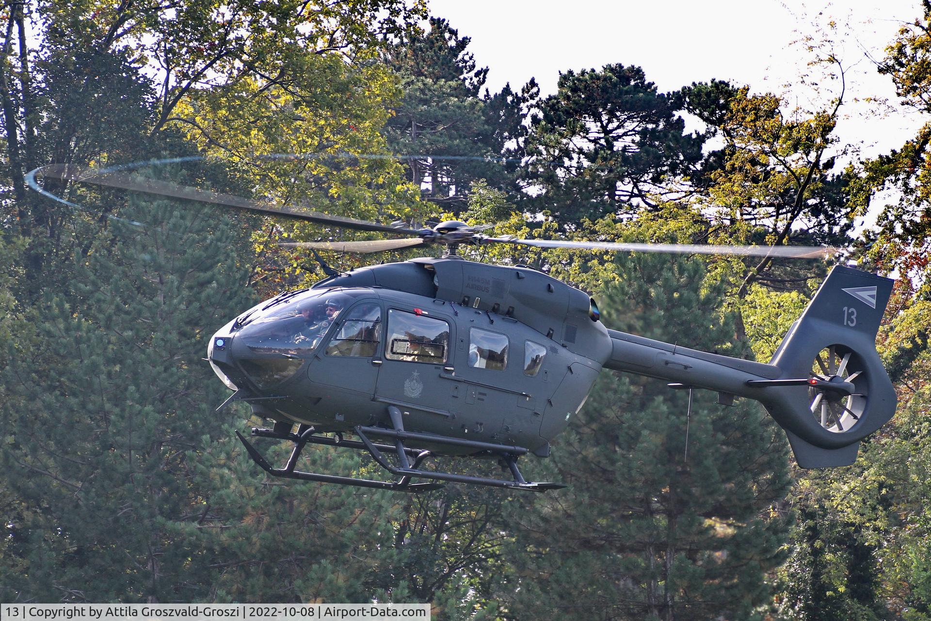 13, 2019 Airbus Helicopters H-145M C/N 20322, Balatonkenese Military resort, Hungary