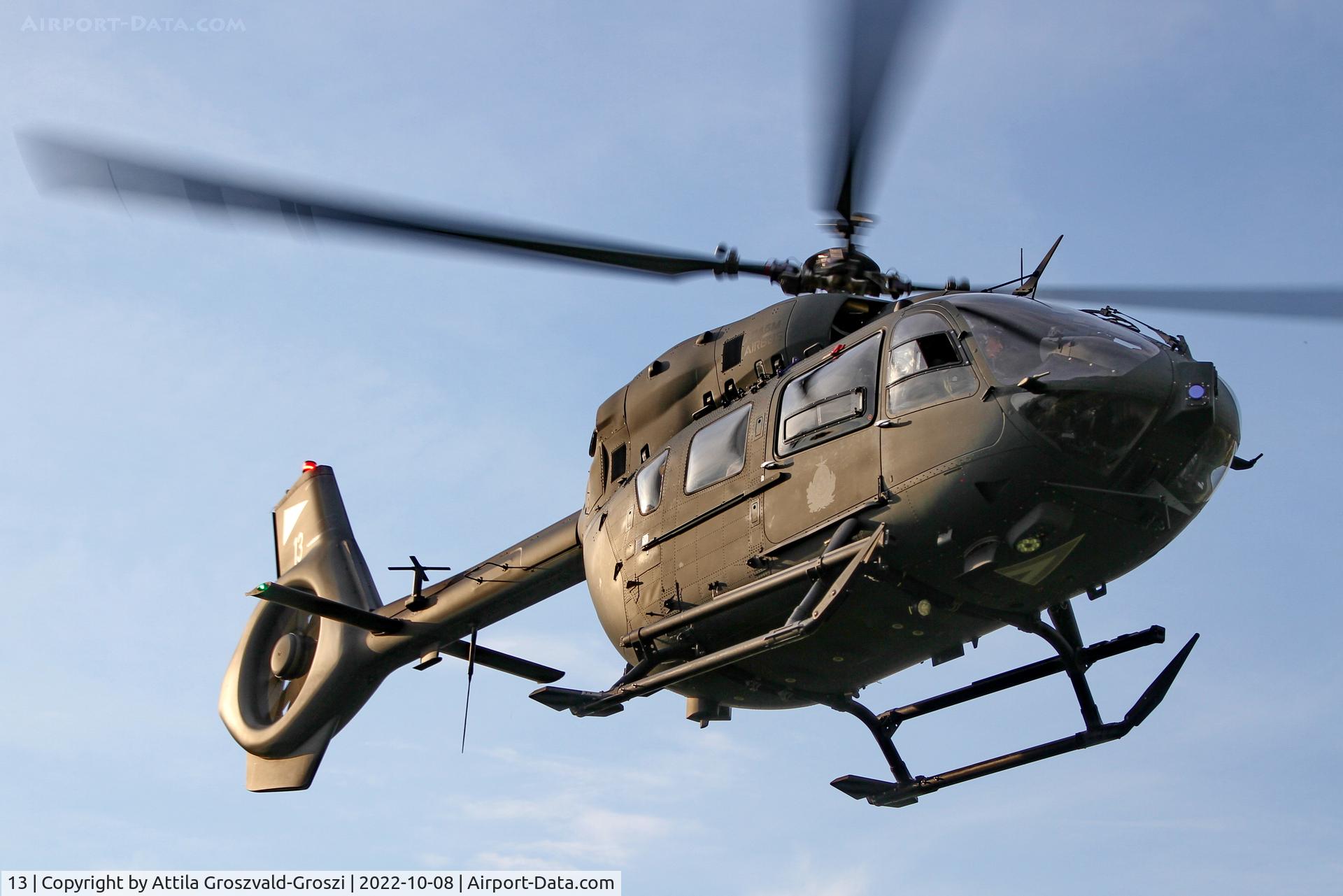 13, 2019 Airbus Helicopters H-145M C/N 20322, Balatonkenese Military resort, Hungary