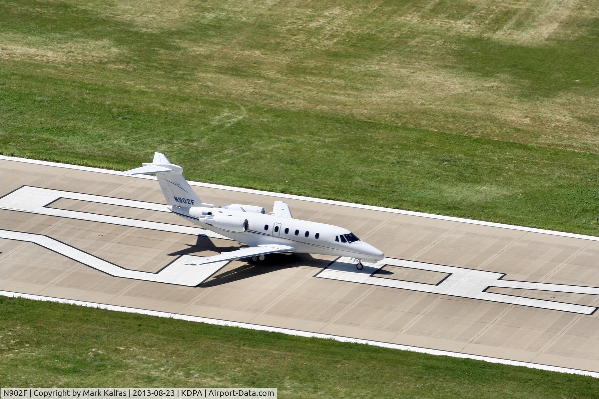 N902F, 1993 Cessna 650 C/N 650-7022, N902F Cessna 650, arriving on 2L DPA