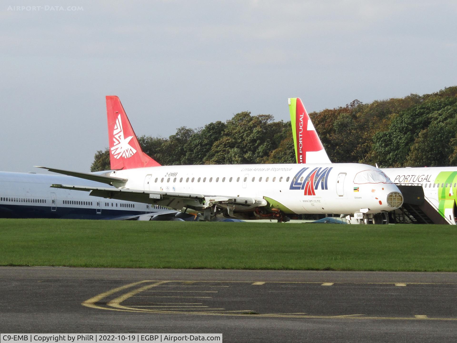 C9-EMB, 2009 Embraer ERJ-190-100 IGW C/N 19000309, 2-EMBB 2009 Embraer ERJ 190 AR LAM Kemble