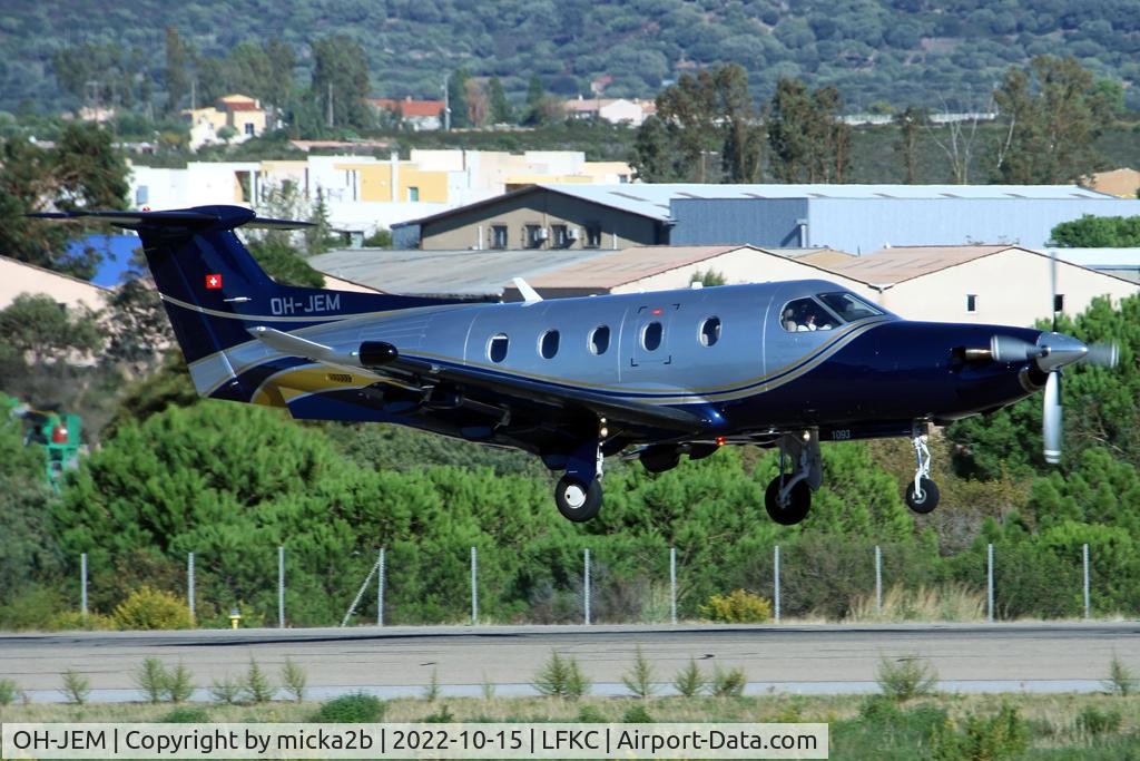 OH-JEM, 2008 Pilatus PC-12/47E C/N 1093, Landing