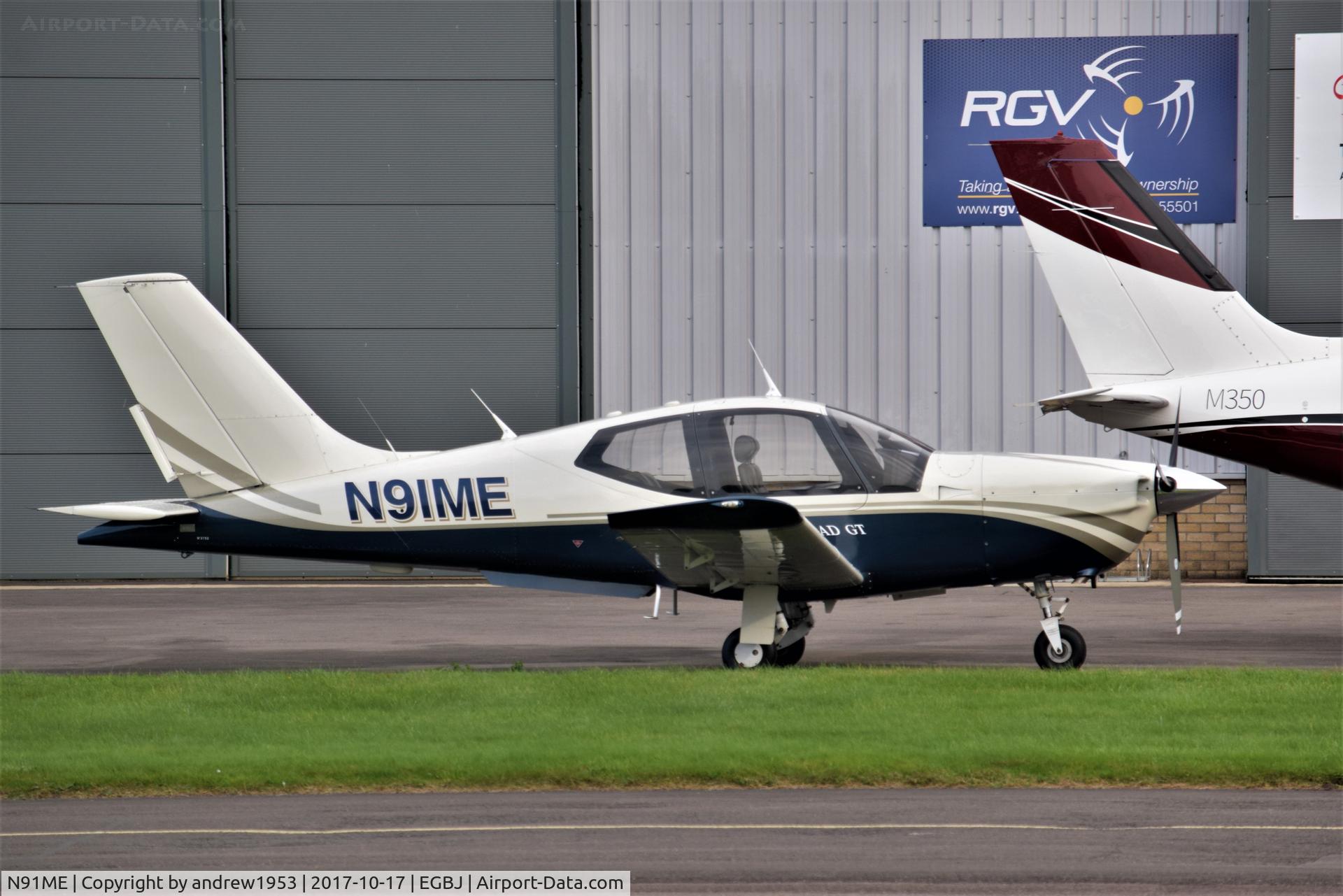 N91ME, Socata TB-20 Trinidad C/N 2152, N91ME at Gloucestershire Airport.